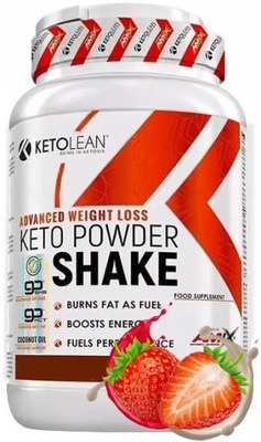 ODŻYWKA BIAŁKOWA AMIX KETO GOBHB POWDER SHAKE 600G PYSZNE BIAŁKO KETOZA