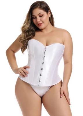 WYSZCZUPLAJĄCY SEXY GORSET BIELIZNA PLUS SIZE