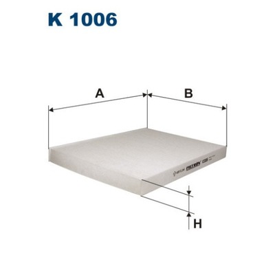 FILTRAS KABINOS K1066/FIL FILTRON FILTRAI 