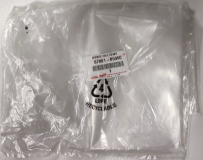 Toyota оригінальний номер 67801-05050 фото №1