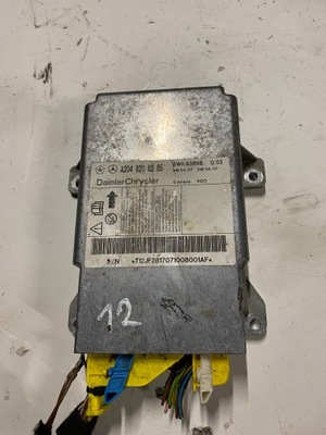 Датчик подушек модуль a2048208285 mercedes w204 фото №1