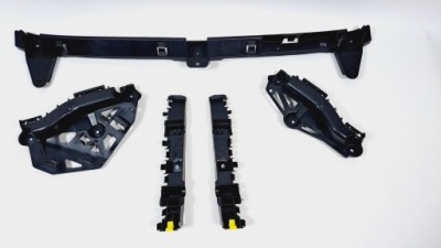 Opel corsa e направляющая кронштейн бампера задний  5 штук фото №1