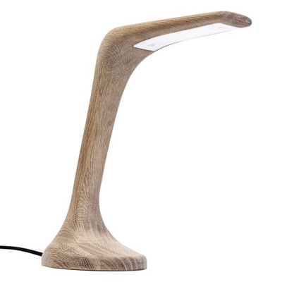 LAMPA STOJĄCA DO GABINETU LAMPA STOŁOWA DREWNIANA