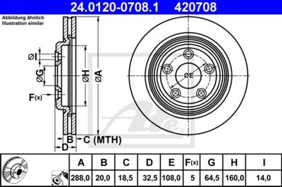 24.0120-0708.1 DISCO HAM.TYL JAGUAR S-TYPE 99-08  