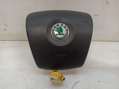 SKODA OCTAVIA II 2005R ПОДУШКА AIR BAG ВОДИТЕЛЯ 1Z0880201N