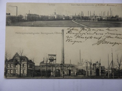 ZABRZE- BORISGWERK 1908 ROK. ŚLĄSK