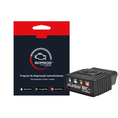 Program do diagnostyki CHEVROLET SDPROG + interfejs vLinker MC+ BT 4.0 IOS