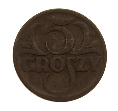 [M1516] Polska 5 groszy 1928