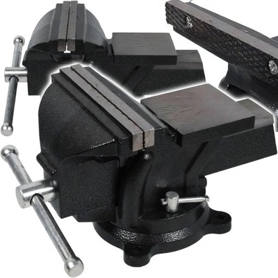 IMADŁO ŚLUSARSKIE OBROTOWE 360 Z KOWADŁEM ŻELIWNE STOŁOWE 11kg 200mm XXL