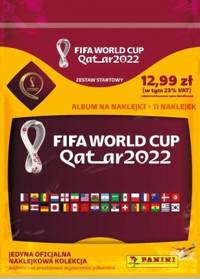 World Cup Qatar 2022 Zestaw Startowy Album Naklejk