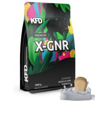 X-Gainer KFD Premium 1000g Śmietankowo- Biszkoptowy