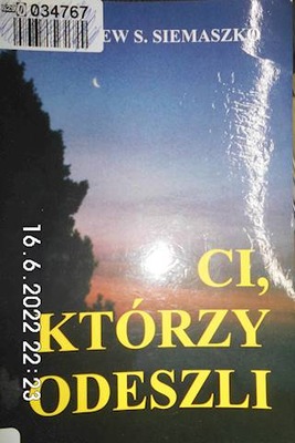 Ci którzy odeszli - Z.S Siemaszko