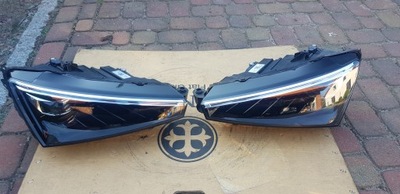 Правый левый full led skoda scala фото №1