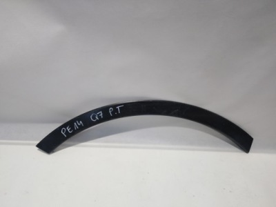 Audi q7 молдинг крила права задня 4m0853818a фото №1