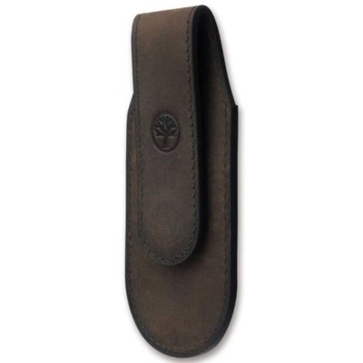 Etui Boker Magnetic Leather Pouch Brown Large