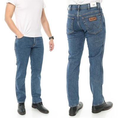 WRANGLER TEXAS spodnie męskie proste W30 L32