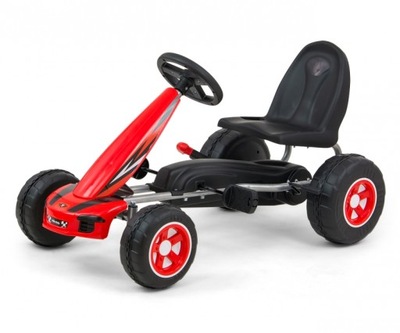 Milly Mally Gokart na pedały Viper Red