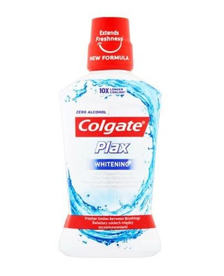 COLGATE PLAX WHITENING Płyn do płukania jamy ustnej 500 ml