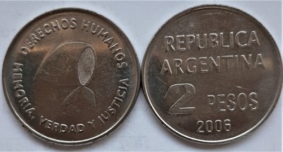 ARGENTYNA 2 pesos 2006