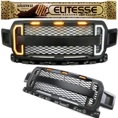 Решётка радиатора решётка радиатора радиатора ford f150 2018-2020 led drl фото №1