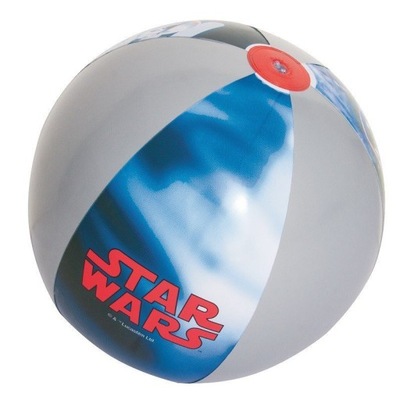 Bestway 91204 DMUCHANA PIŁKA PLAŻOWA STAR WARS 61 cm (0697, Bestway)