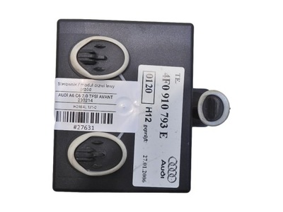 Модуль блок керування двері лівий перед audi a6 c6 фото №1