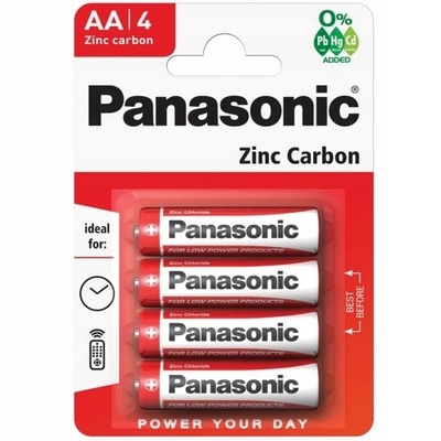4 sztuk Bateria Panasonic AA-R06