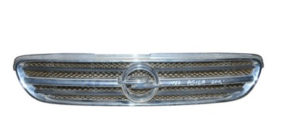 Решітка радіатора решітка радіатора перед передній opel agila a 00- хром фото №1