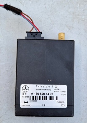 MÓDULO UNIDAD DE CONTROL MERCEDES TELESTART WEBASTO A1668201497  