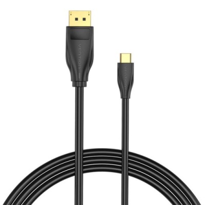 2 x Kabel USB-C DO DisplayPort Vention 8K 60Hz 4K 120Hz 1.5m