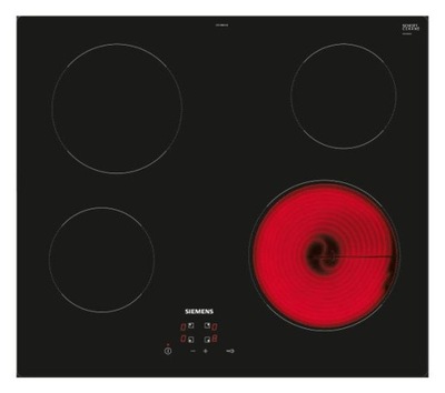 Płyta ceramiczna Siemens ET61RBEA1E 4 Pola Czarny