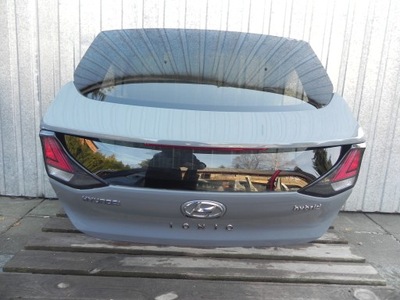 Hyundai ioniq iv 4 lift 16-22 uss кришка багажника задня задня скло фото №1