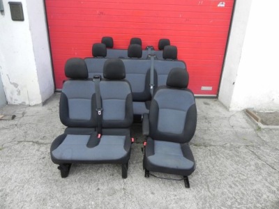 Opel vivaro b 16 r обивка сиденья комплект фото №1