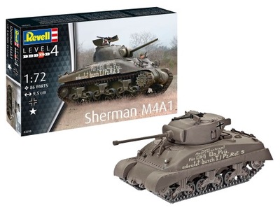 Model do sklejania Revell Sherman M4A1