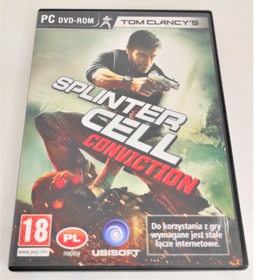 Splinter Cell Conviction PL PC pudełko bez gry