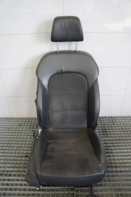 Сиденье правый перед передний skoda superb ii кожа фото №1