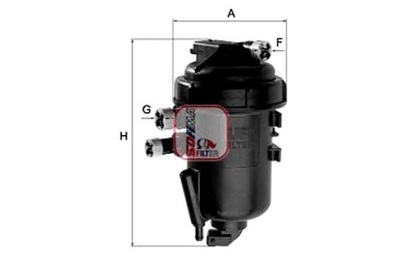 Sofima фильтр топлива chevrolet captiva, epica, lace фото №1