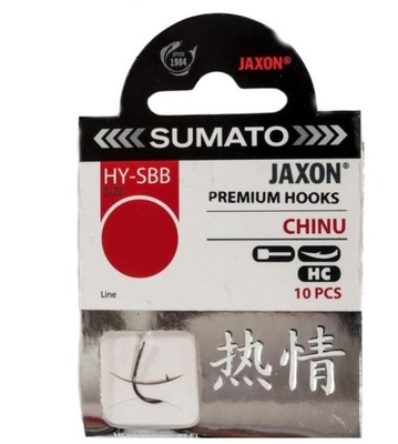 Jaxon haczyki Sumato z przyponami Chinu 6 HY-SBB
