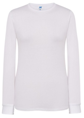 Bluza lekka ze ściągaczem 100% bawełna biała L