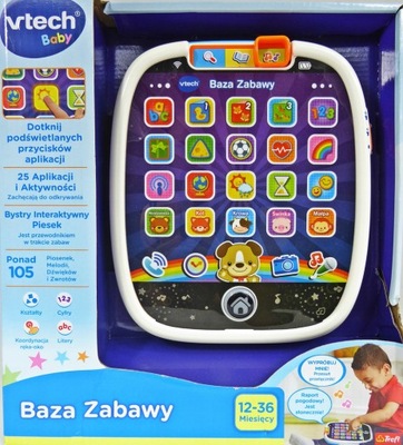 Zabawka Edukacyjna Interaktywny Tablet Baza Zabawy