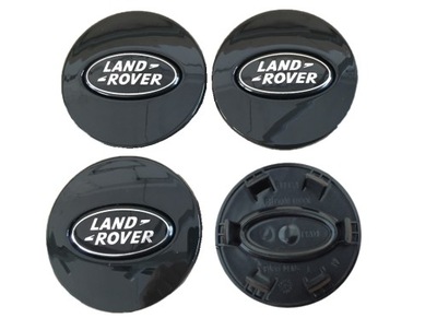 4 PIEZAS TAPA KAPSLE TAPACUBOS WYMIAR 63MM PARA LAND ROVER DEFENDER  