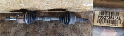 Приводной вал короткий chrysler sebring dodge avenger 2.7 pb фото №1