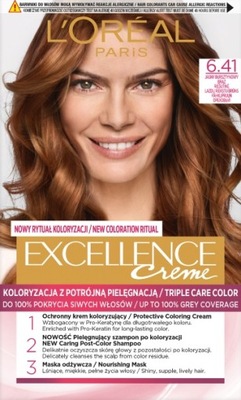 Loreal Excellence Creme Krem Koloryzujący 6.41