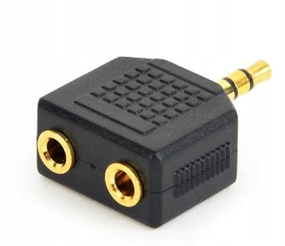 ADAPTER JACK - 2x JACK 3,5mm adapter stereo