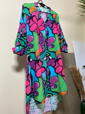 Kolorowa sukienka New Collection r M