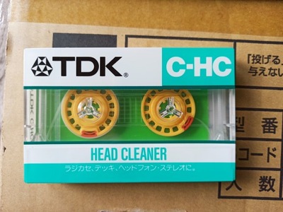 TDK C-HC Head Cleaner - Kaseta czyszcząca Japan