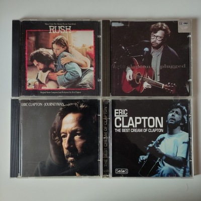 ERIC CLAPTON Journeyman Unplugged Rush - 4x CD -