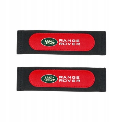 2 TRIMS ON BELTS SAFETY LOGO LAND ROVER  