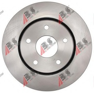 Диск перед chrysler voyager 2007- фото №1