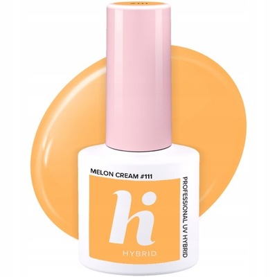 111 HI HYBRID LAKIER HYBRYDOWY MELON CREAM 5ML